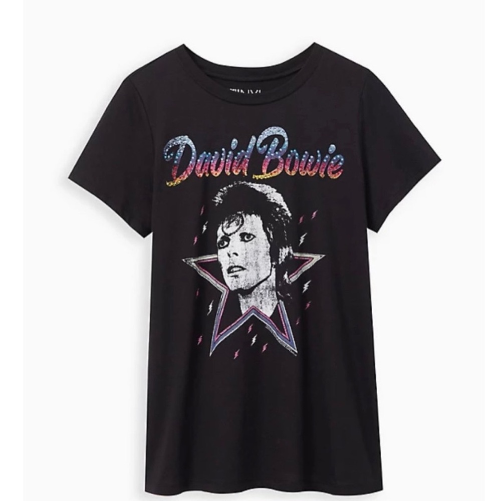Torrid David Bowie T-shirt size 2